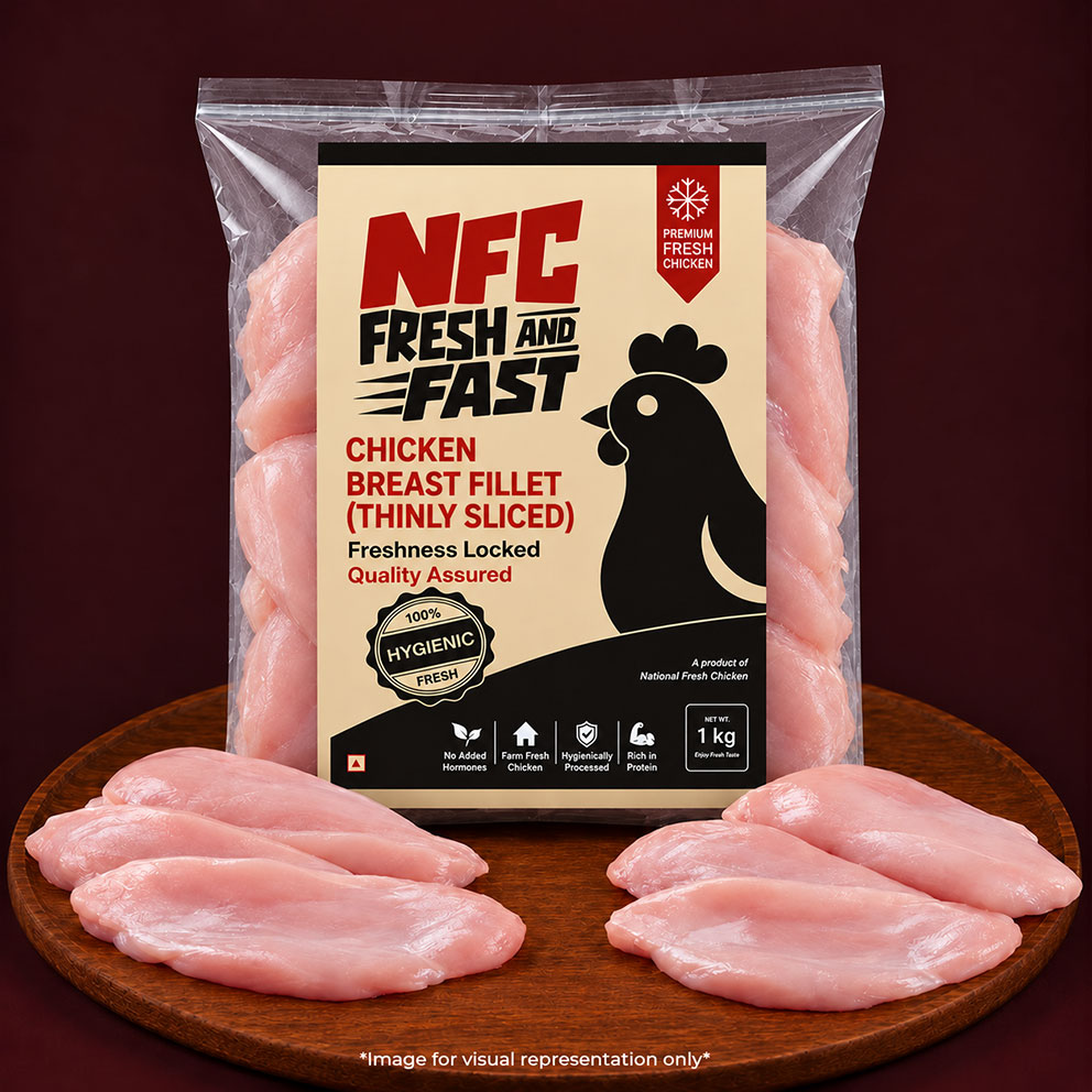 Chicken Breast Fillet (Thinly Sliced)