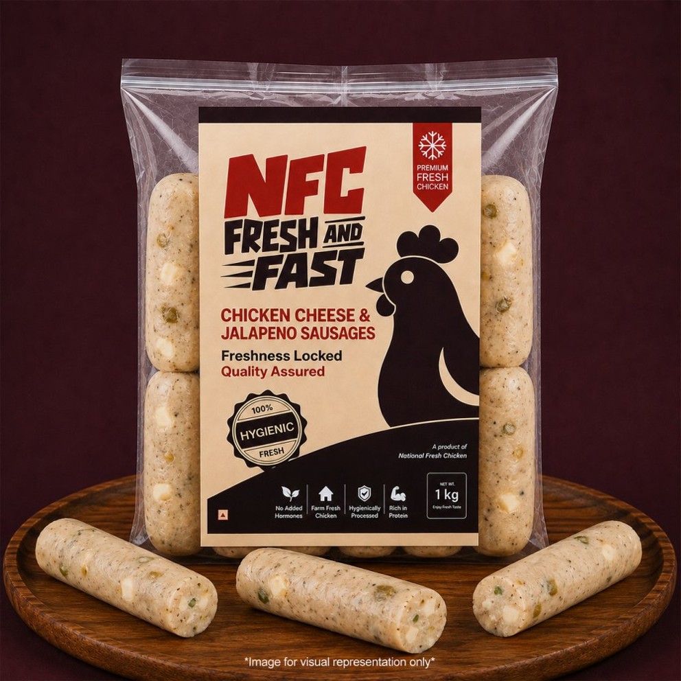 Chicken Cheese & Jalapeno Sausages